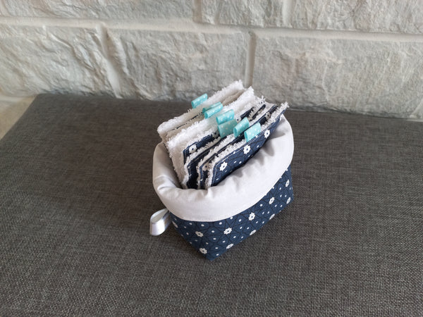 LINGETTE DEMAQUILLANTE + PANIER