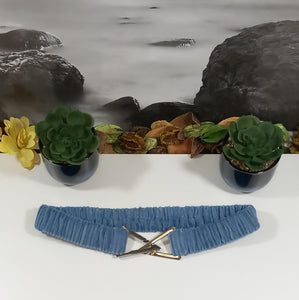 CEINTURE BOUCLE VELOURS